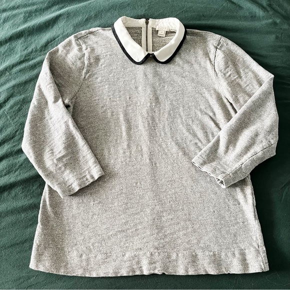 J. Crew Peter Pan collar sweatshirt - Picture 4 of 6